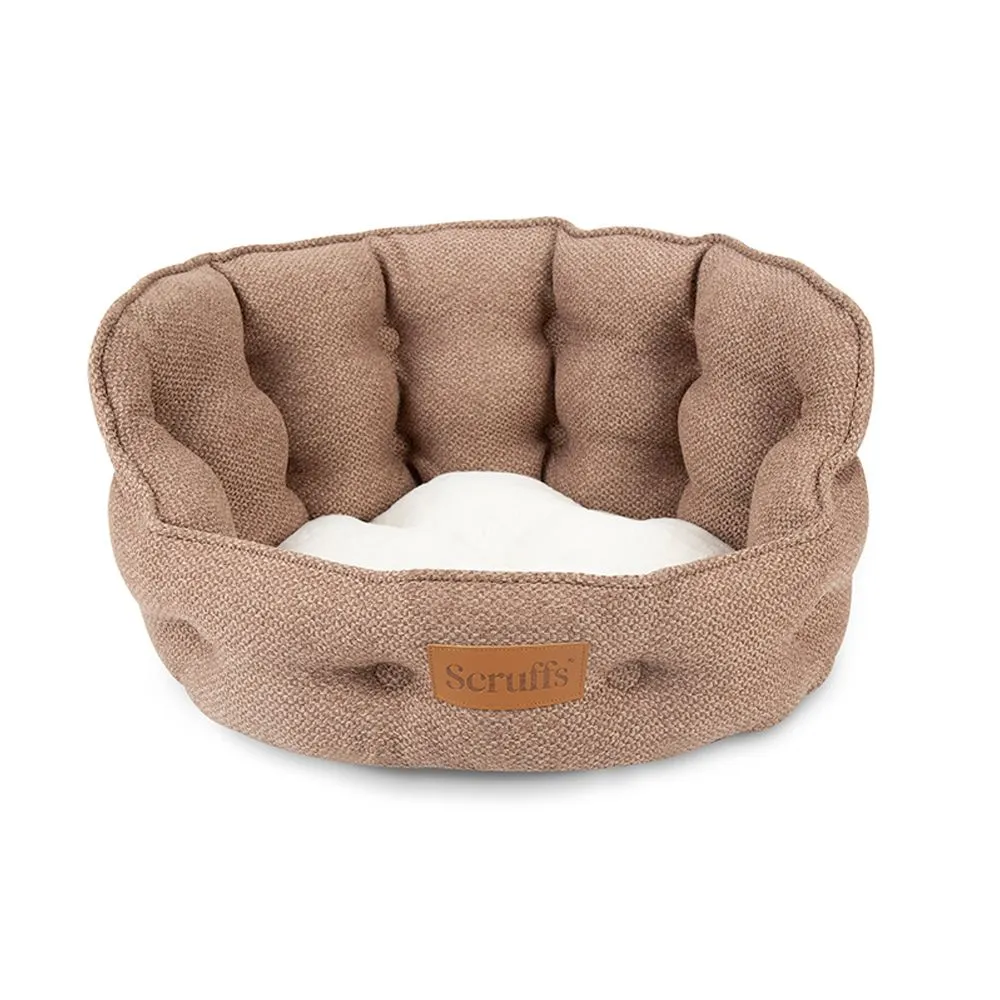 Boucle cat bed