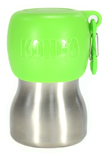 Kong h2o drinkfles rvs groen