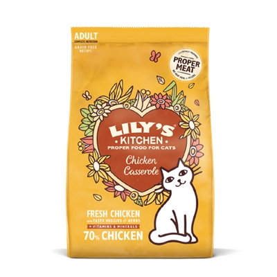 Lily's kitchen cat adult chicken casserole