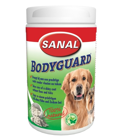 SANAL Voedingssupplement SANAL DOG BODYGUARD Natuurlijke bescherming tegen vlooien & teken - Vachtverbetering - 750g