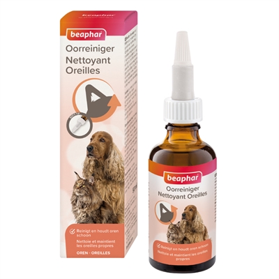 BEAPHAR Oorreiniger MSM - verzorgend en reinigend met druppelpipet