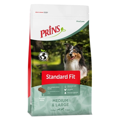 PRINS Hondenvoer PROCARE STANDAARD-FIT Volledig geperst, vezelrijk & algenolie - Naturel - 3 kg